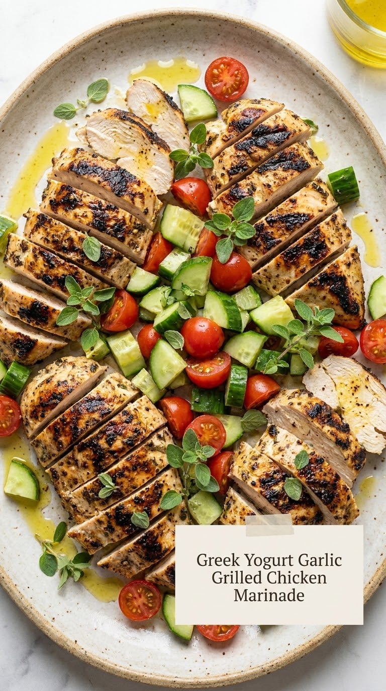 Greek Yogurt Garlic Grilled Chicken Marinade