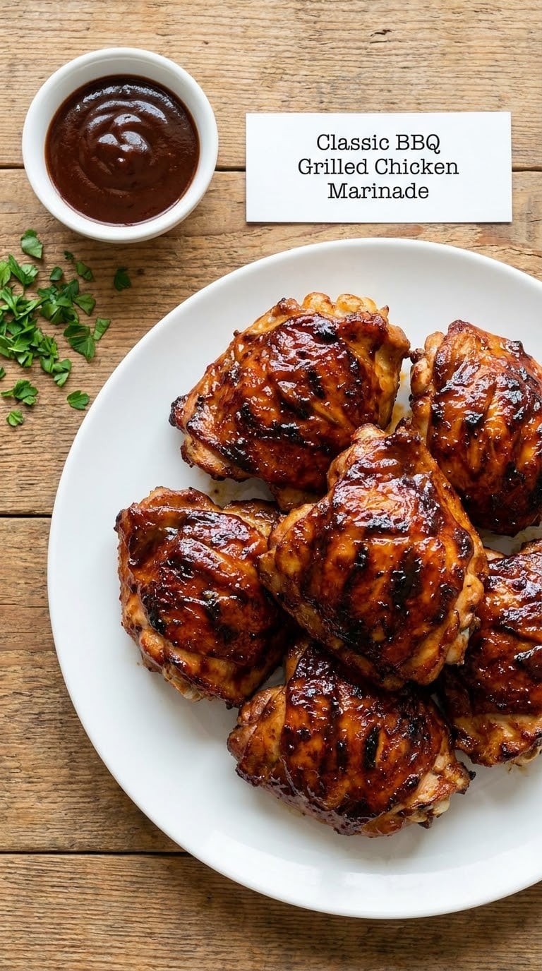 Classic BBQ Grilled Chicken Marinade