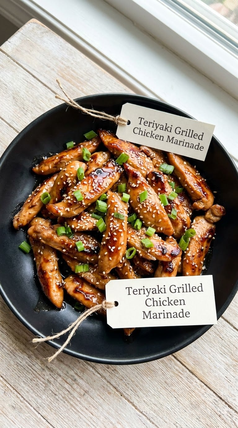 Teriyaki Grilled Chicken Marinade