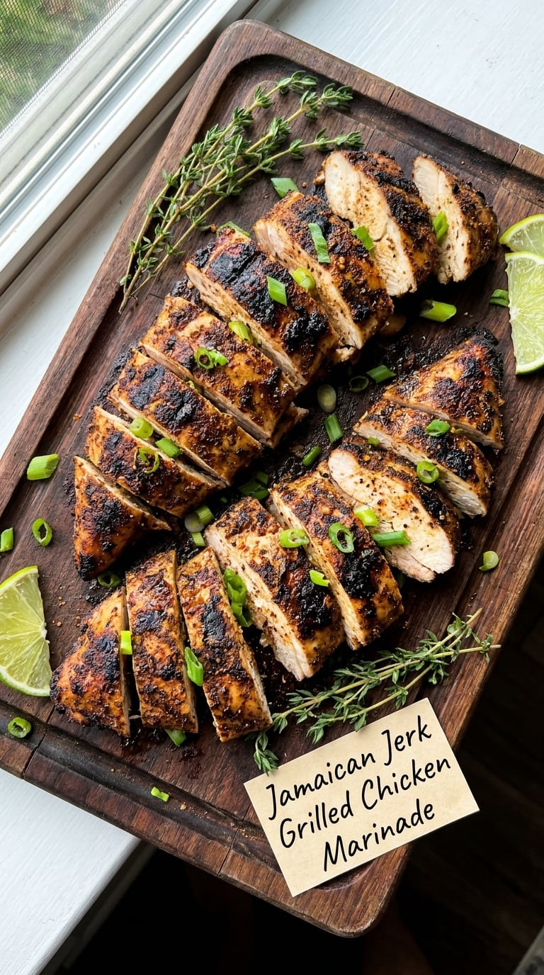 Jamaican Jerk Grilled Chicken Marinade