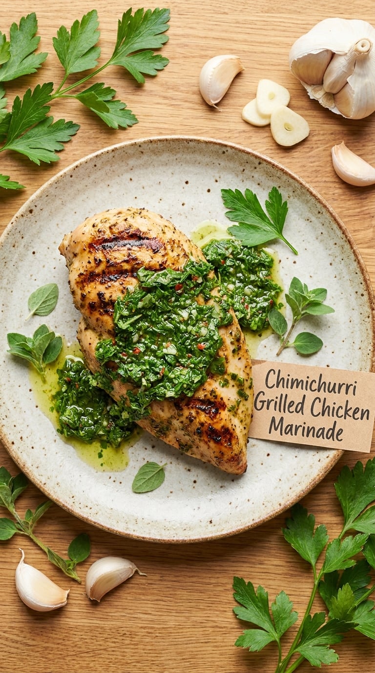 Chimichurri Grilled Chicken Marinade