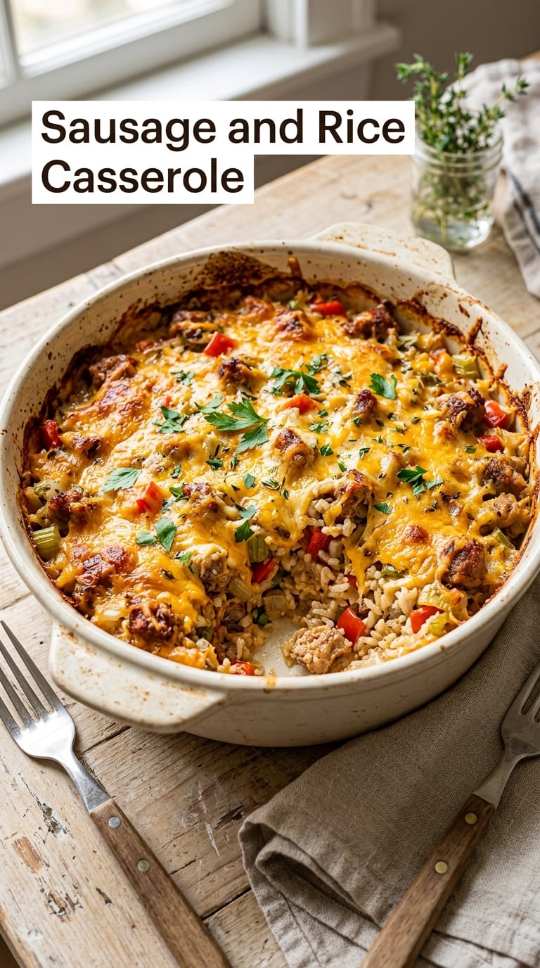 Sausage and Rice Casserole