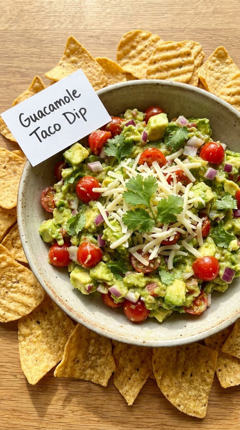 Guacamole Taco Dip