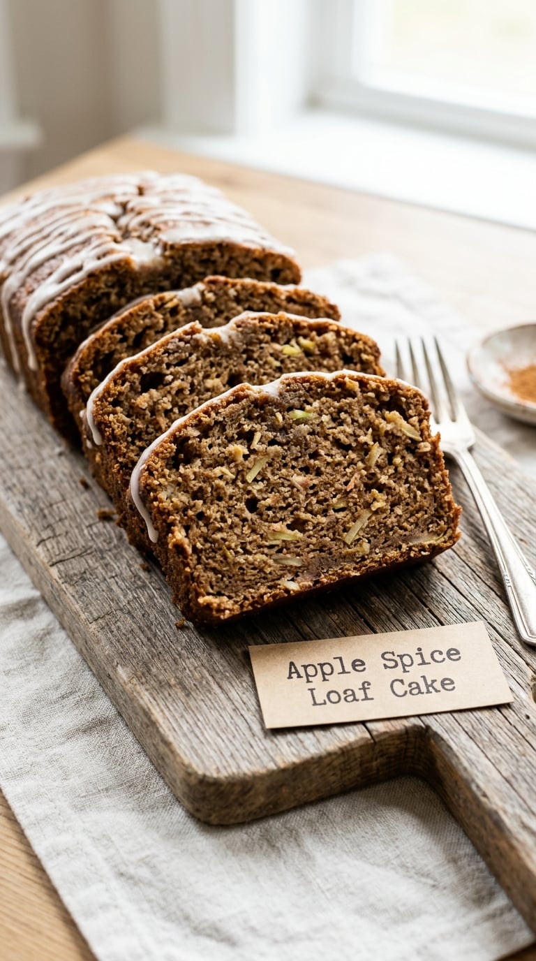 Apple Spice Loaf Cake