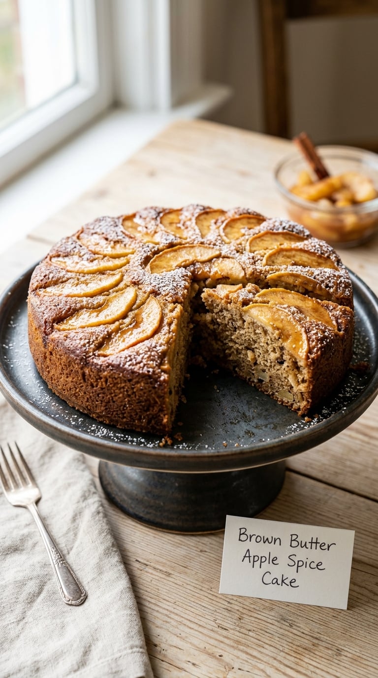 Brown Butter Apple Spice Cake