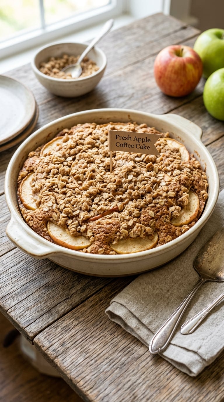 Fresh Apple Coffee Cake