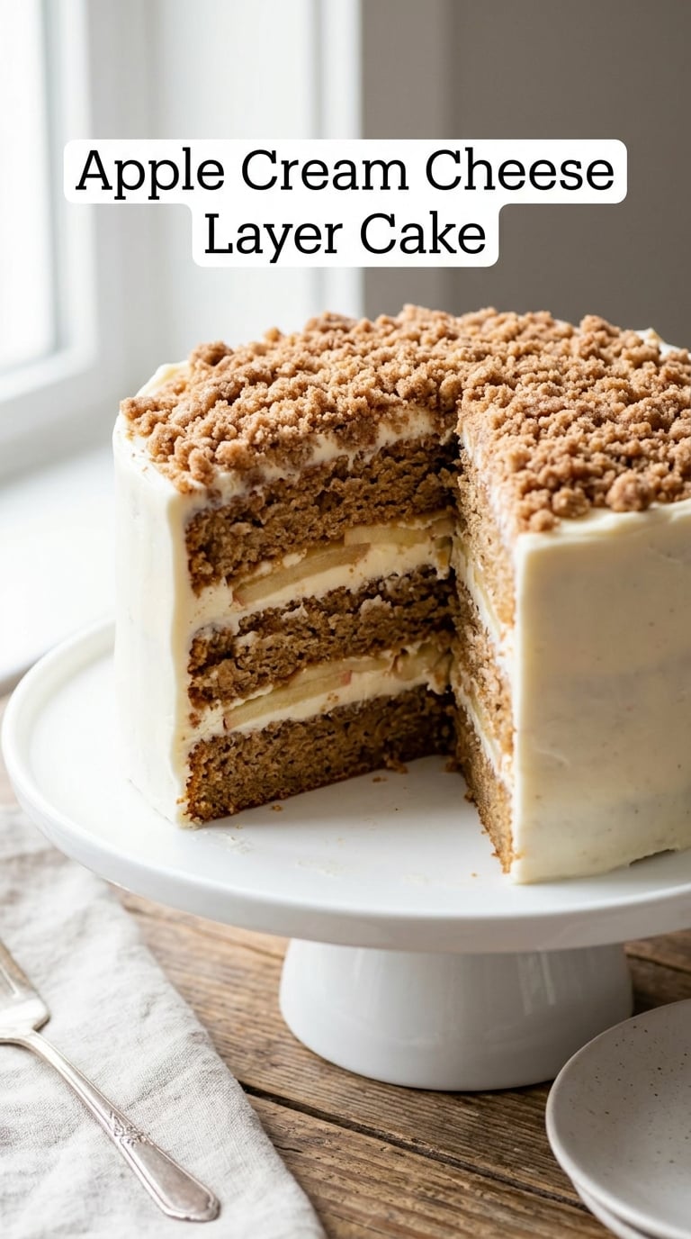 Apple Cream Cheese Layer Cake