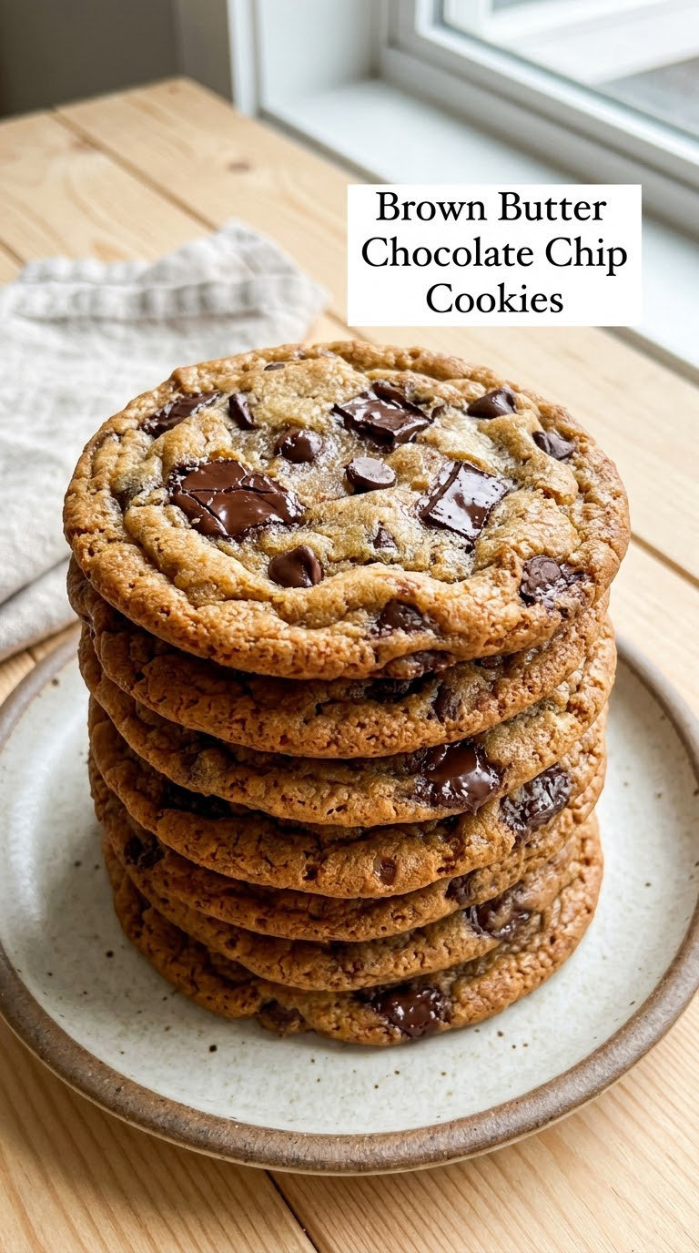 Brown Butter Chocolate Chip Cookies
