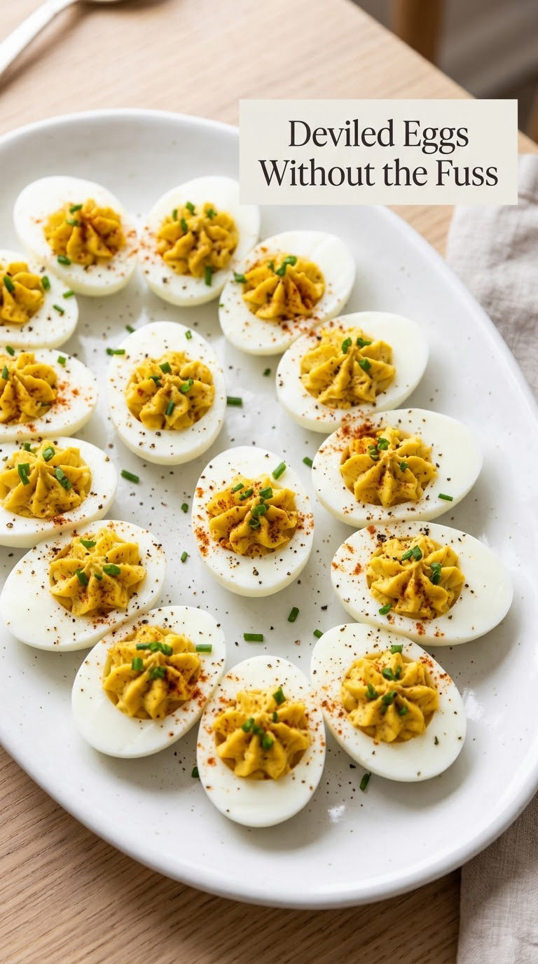Deviled Eggs Without the Fuss