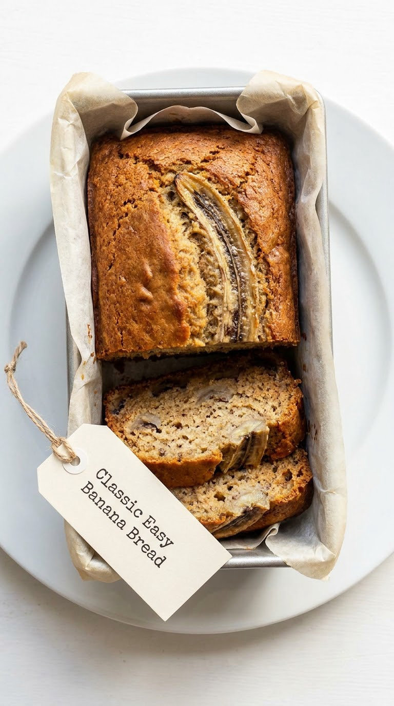 Classic Easy Banana Bread