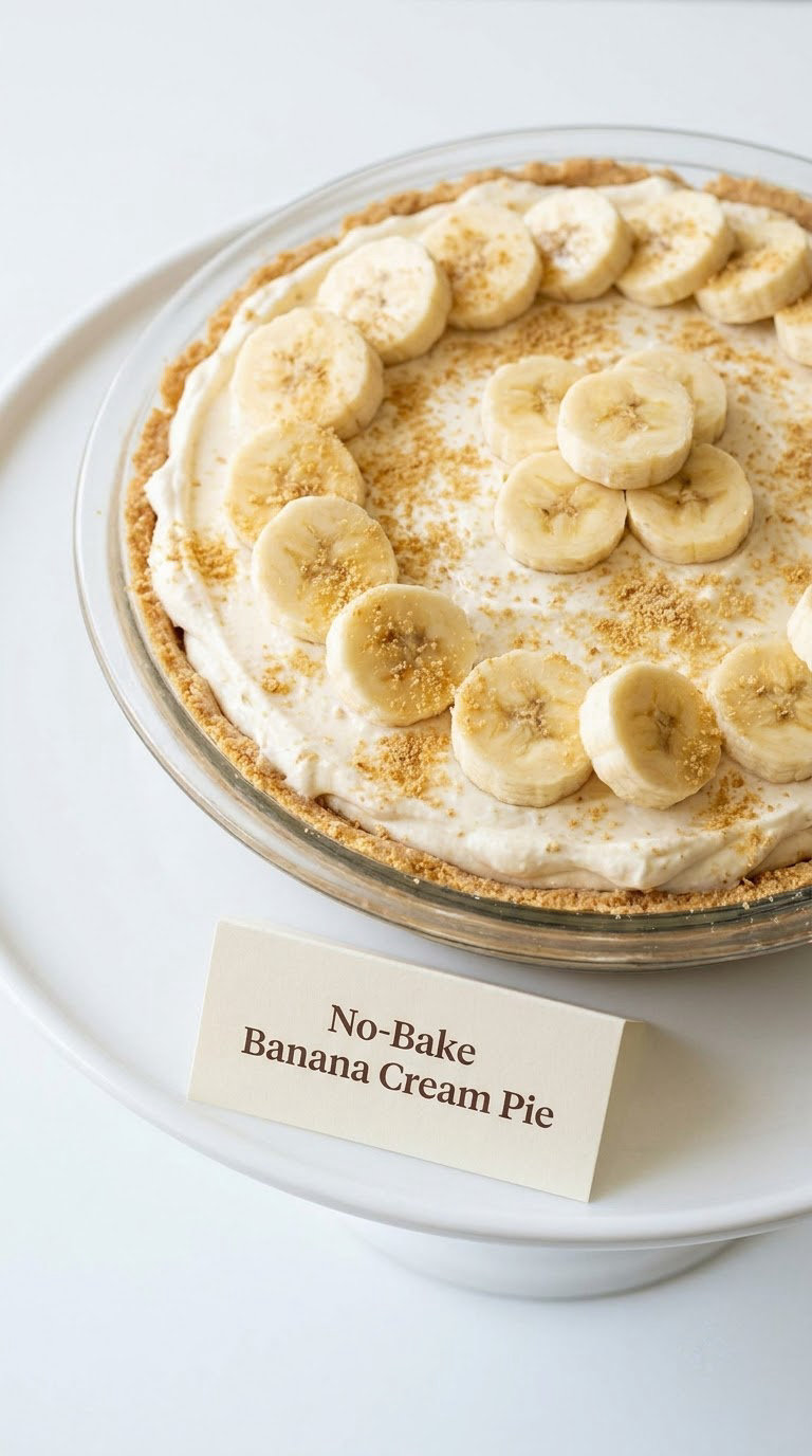 No-Bake Banana Cream Pie