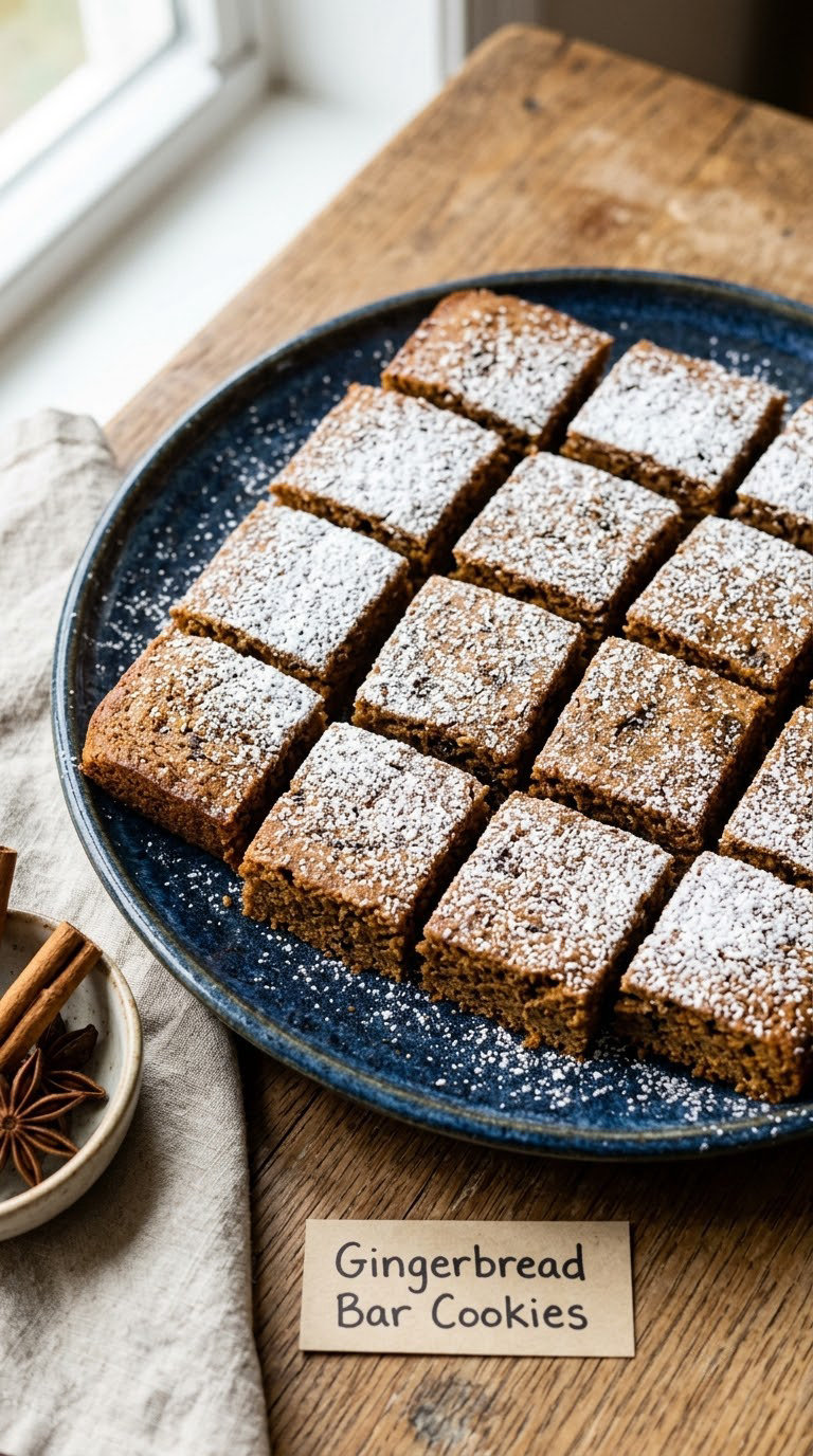 Gingerbread Bar Cookies