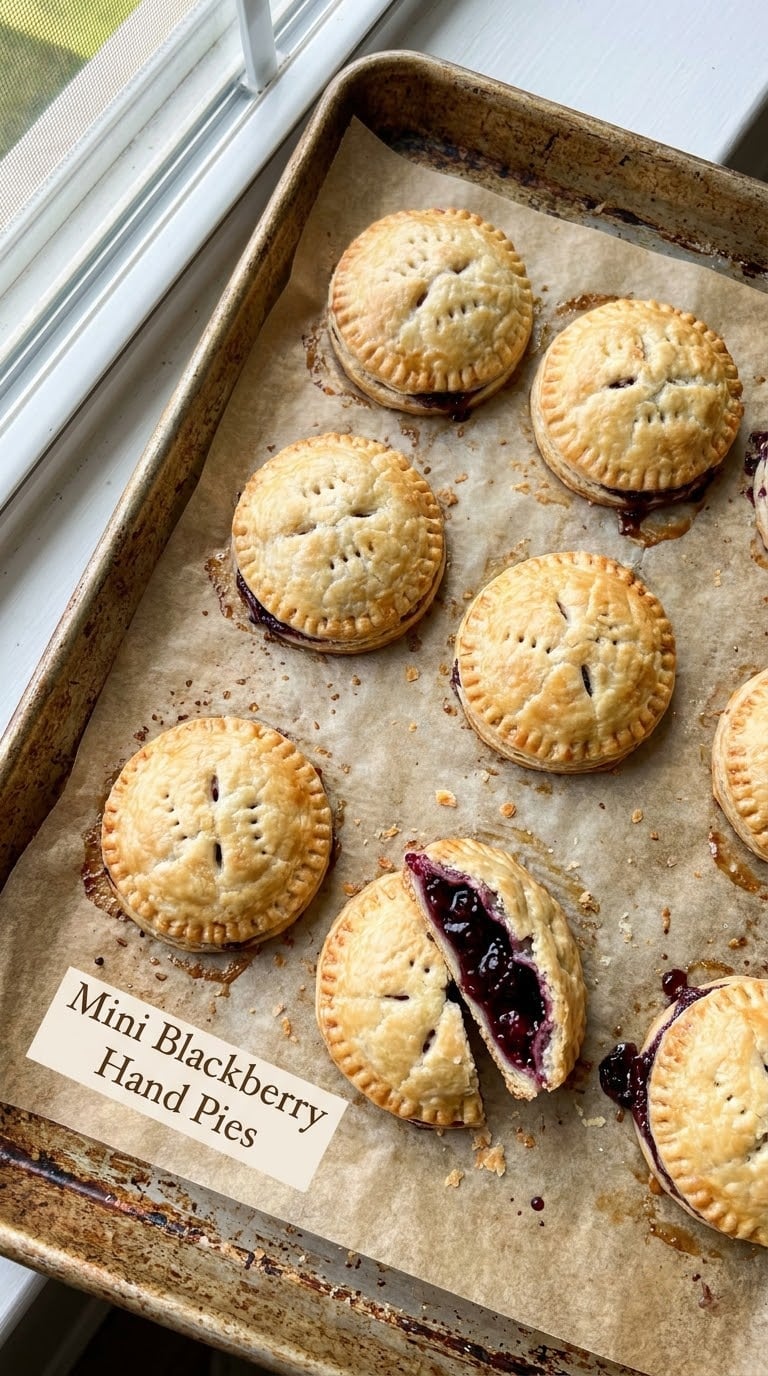 Mini Blackberry Hand Pies