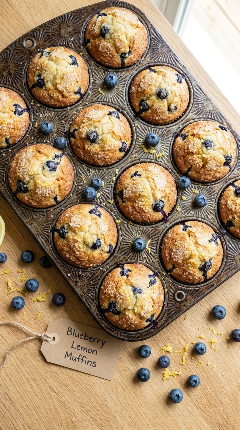 Blueberry Lemon Muffins