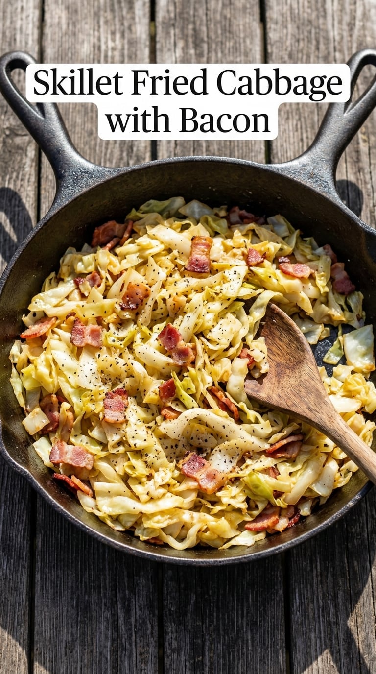 Garlic Butter Sautéed Cabbage