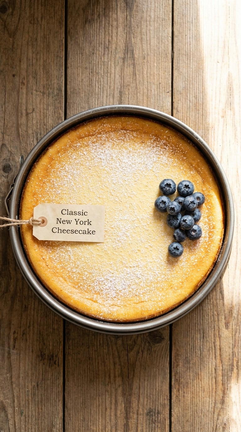 Classic New York Cheesecake