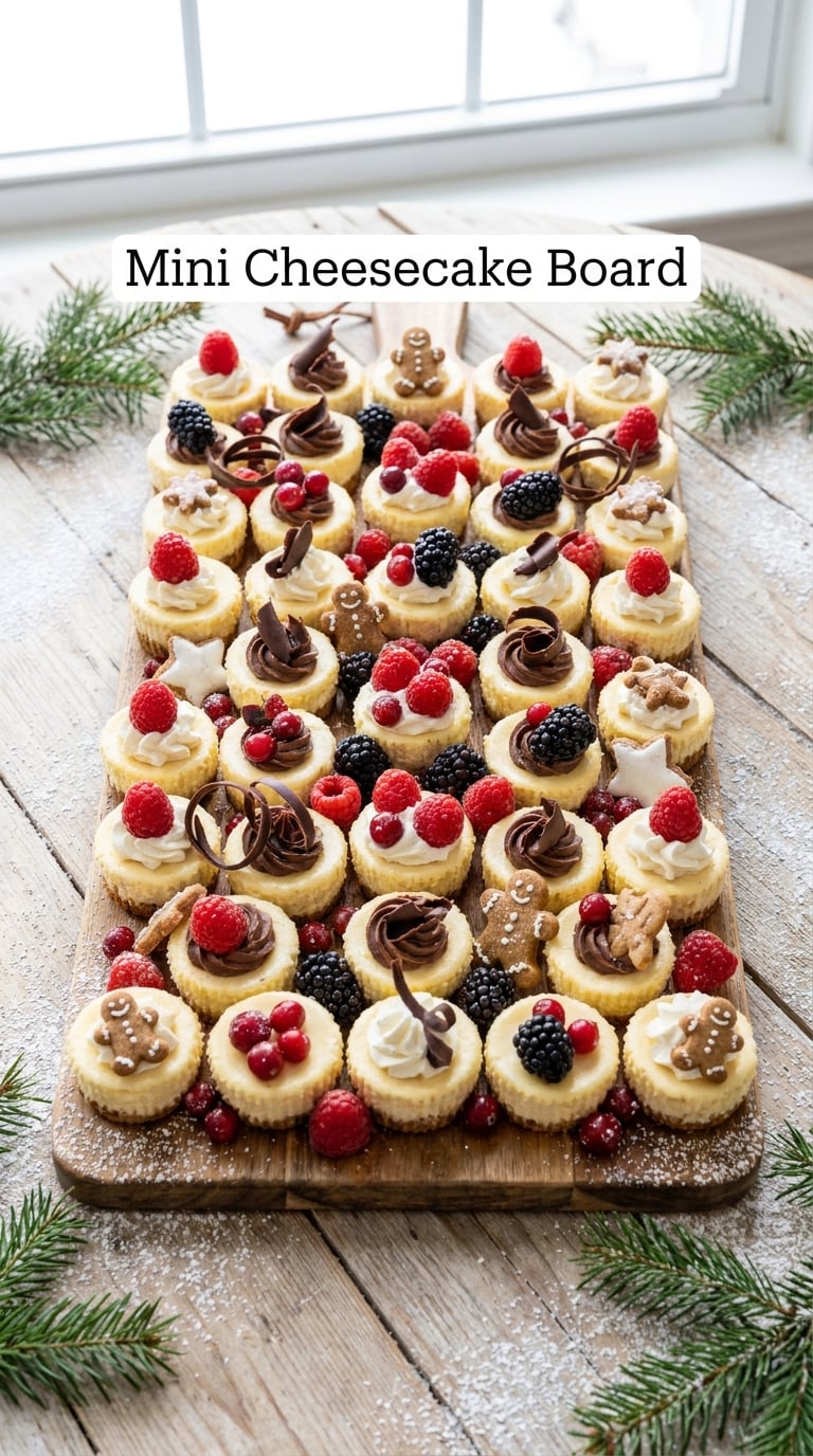 Mini Cheesecake Board