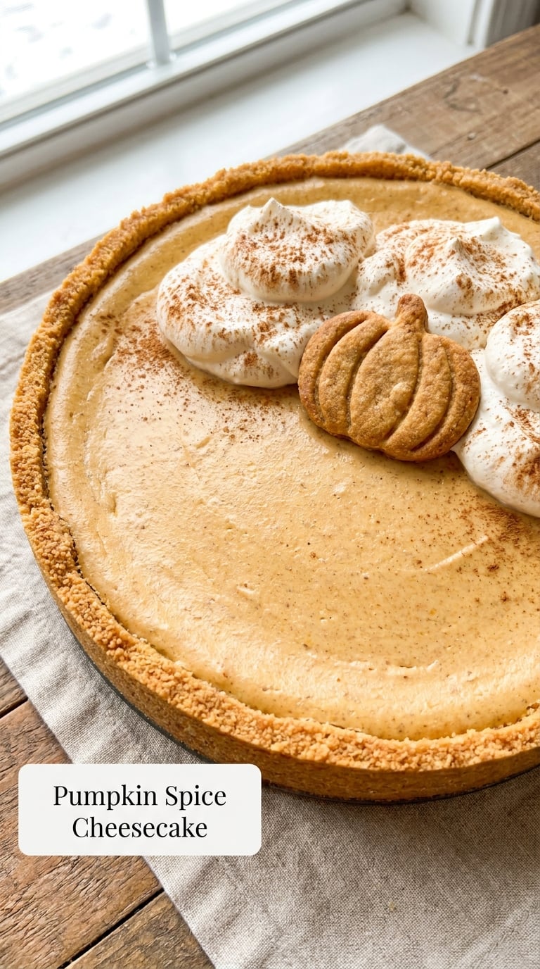 Pumpkin Spice Cheesecake