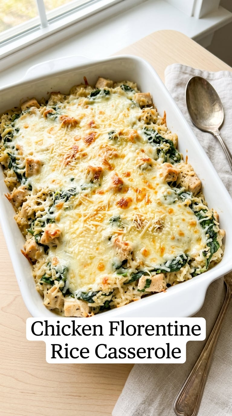 Chicken Florentine Rice Casserole