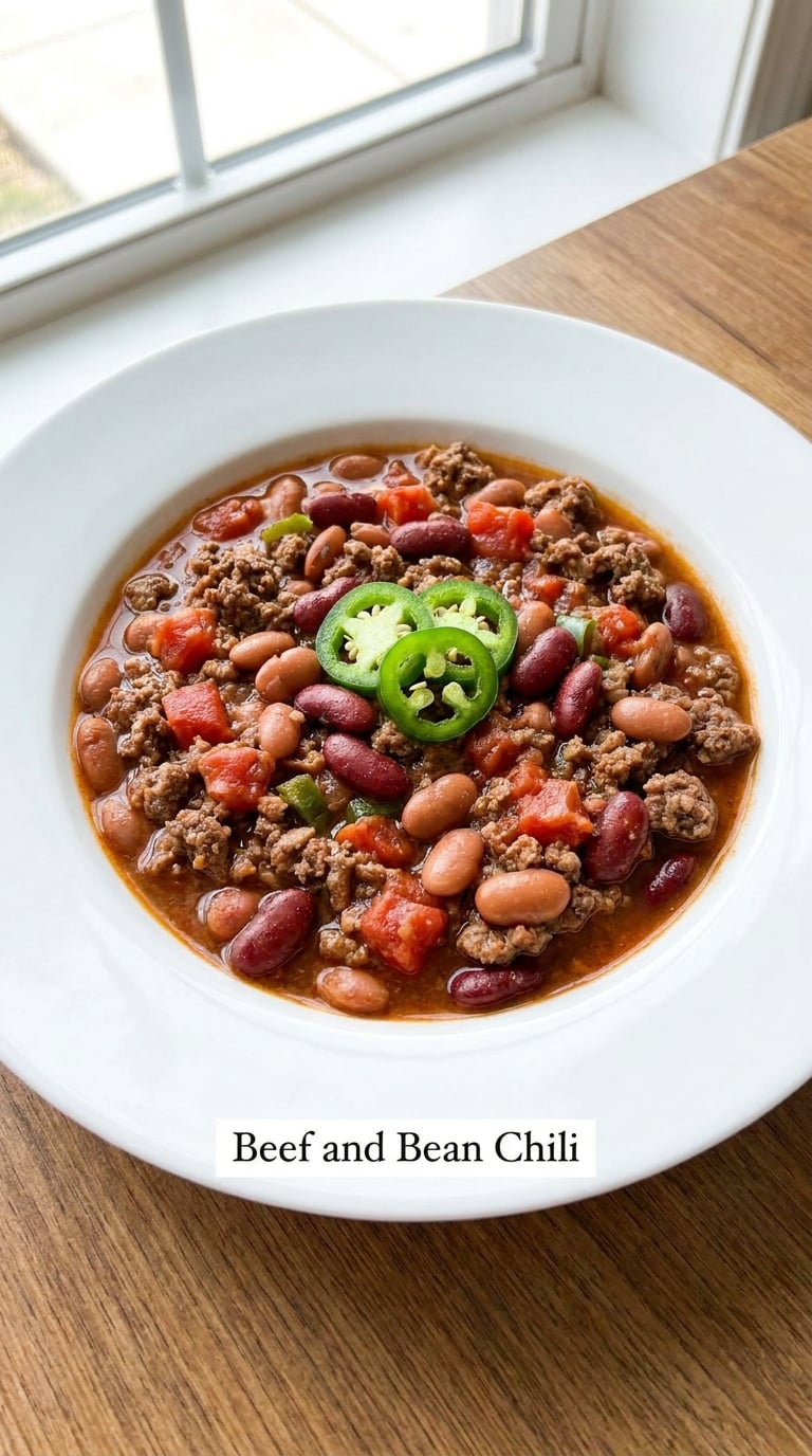 Beef and Bean Chili