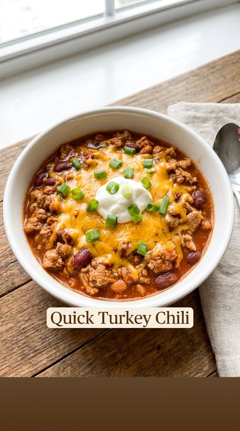 Quick Turkey Chili