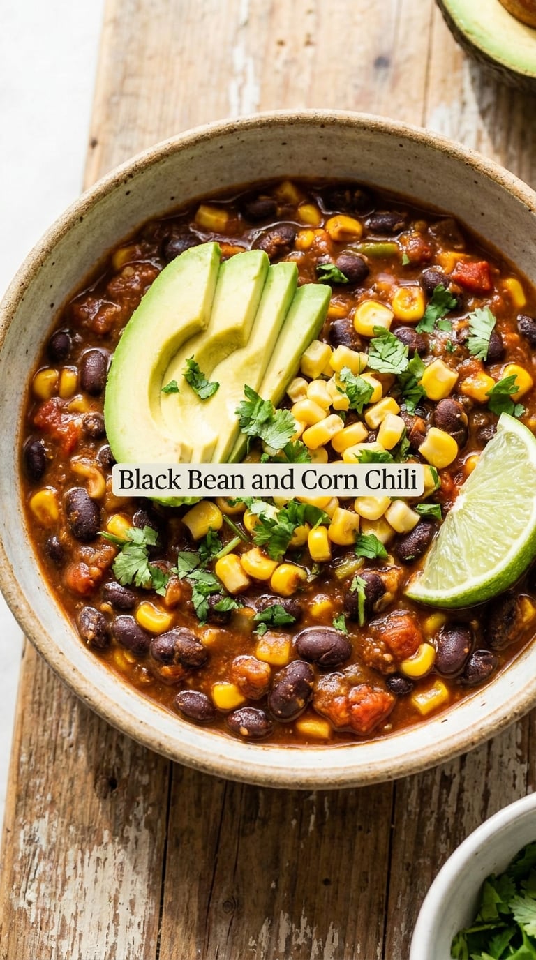 Black Bean and Corn Chili
