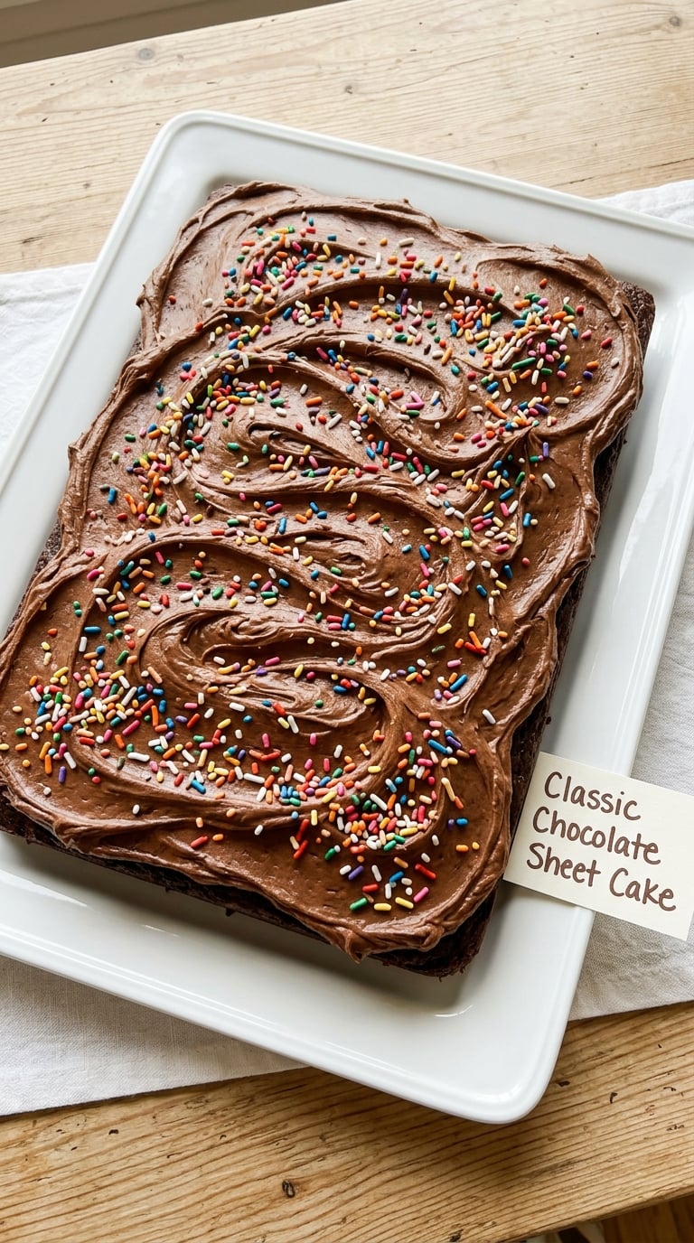 One-Bowl Chocolate Fudge Cake