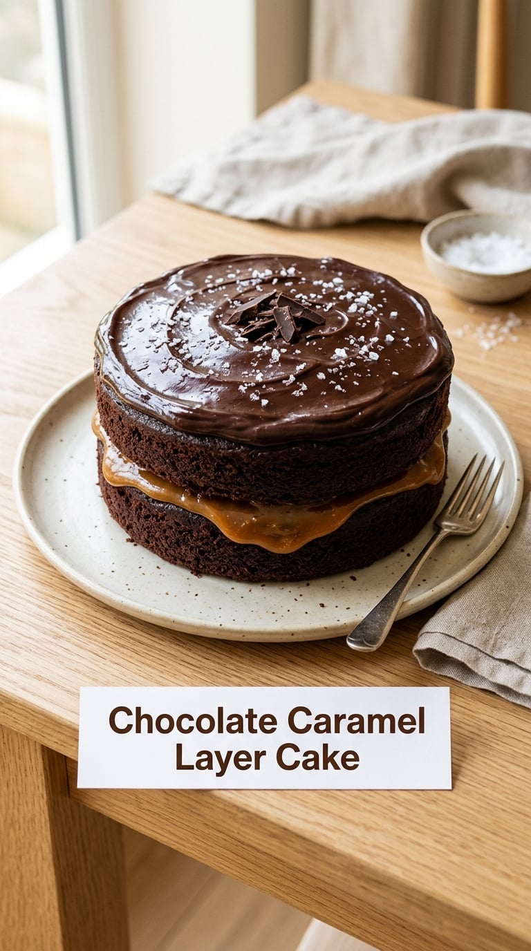 Chocolate Cheesecake Cake