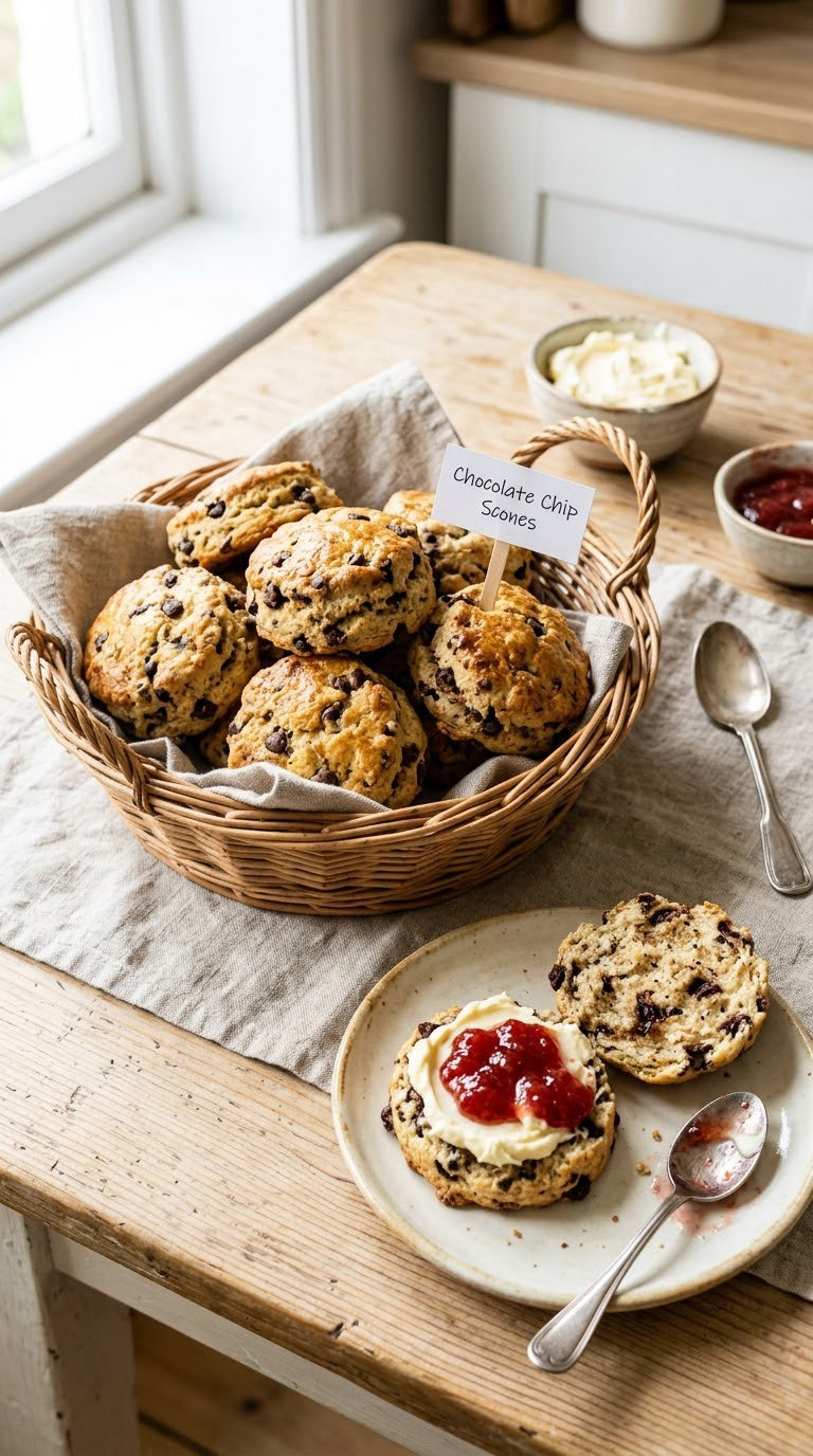 Chocolate Chip Scones