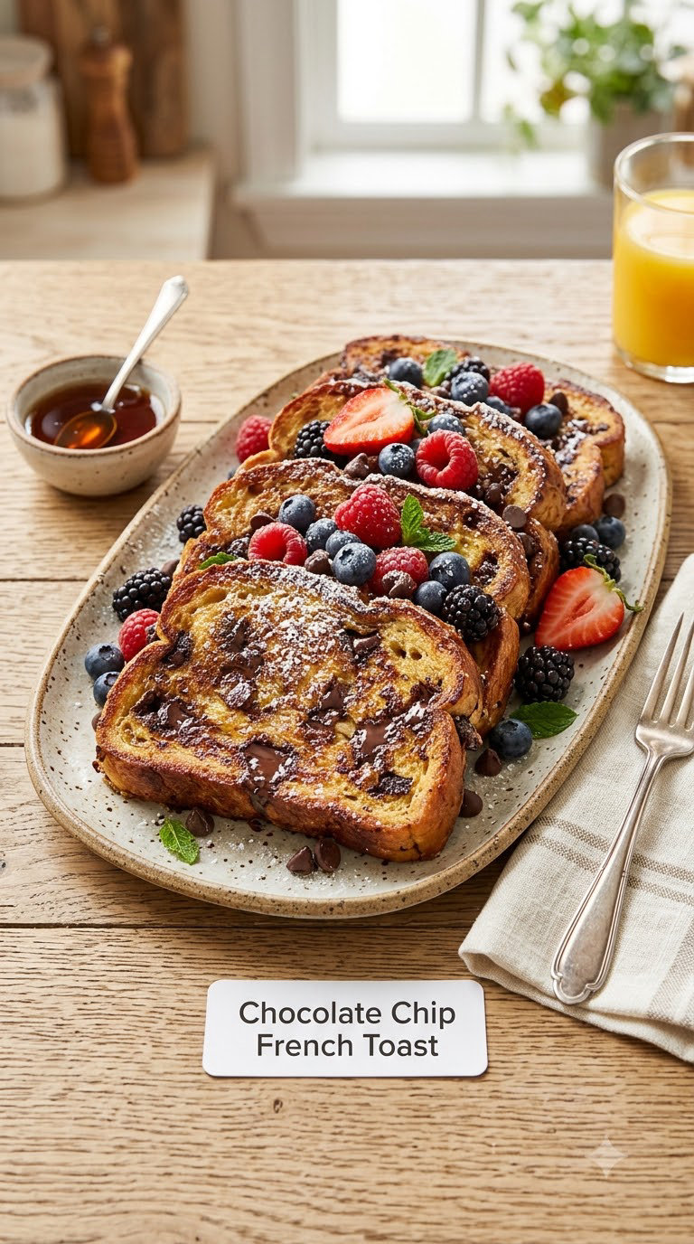 Chocolate Chip French Toast