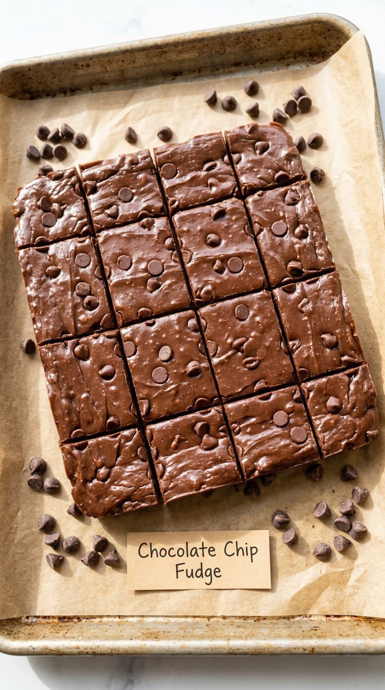 Chocolate Chip Fudge