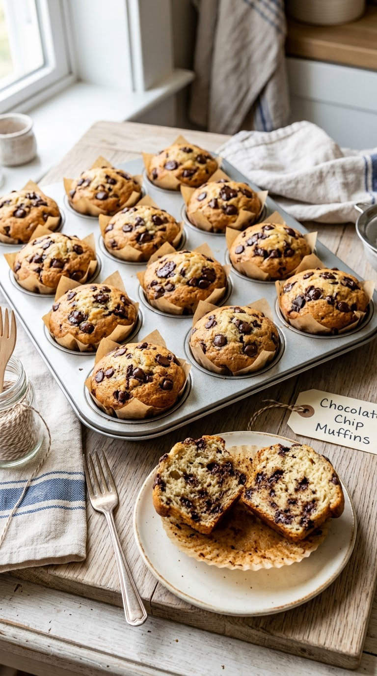 Chocolate Chip Muffins