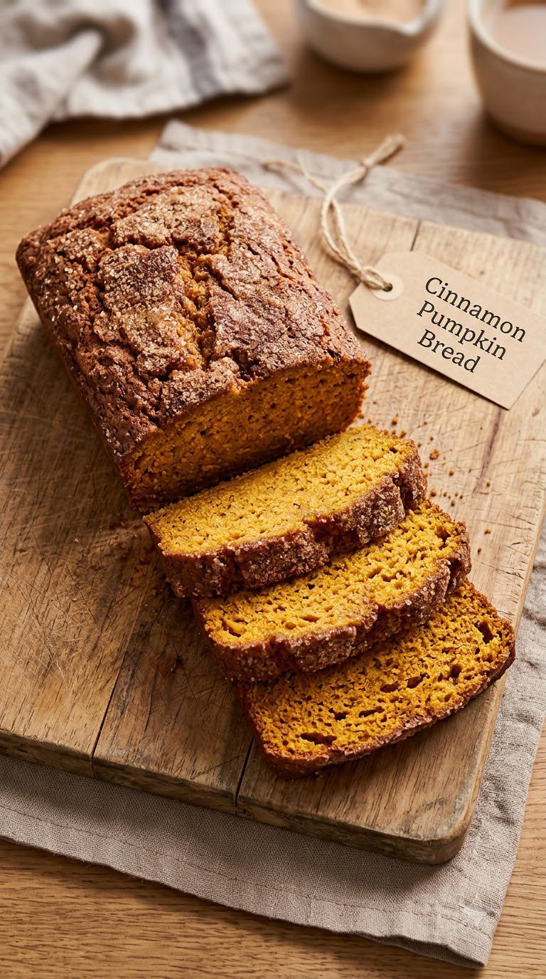 Cinnamon Pumpkin Bread