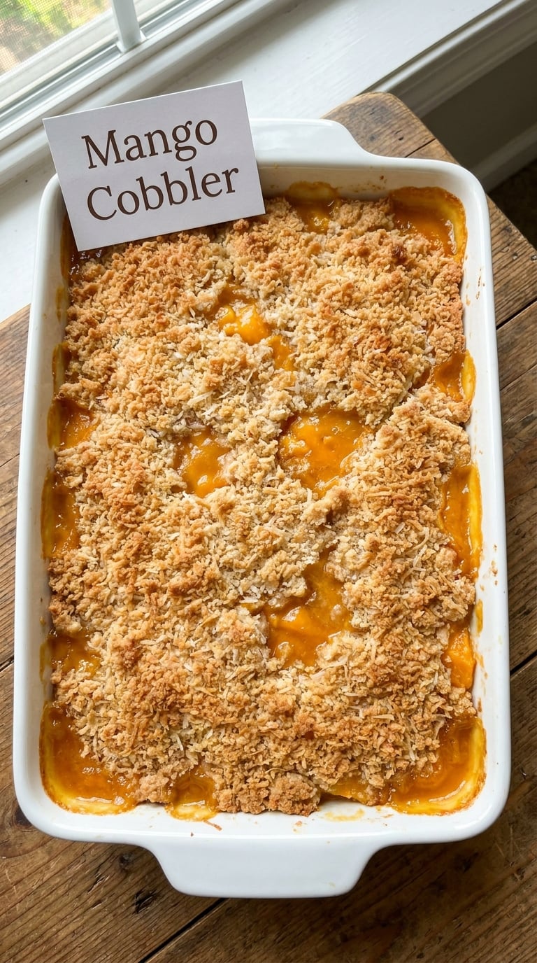 Mango Cobbler