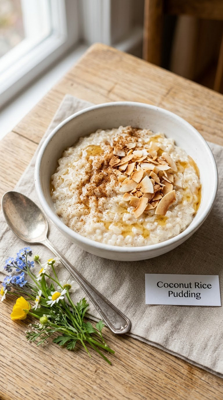 Coconut Rice Pudding