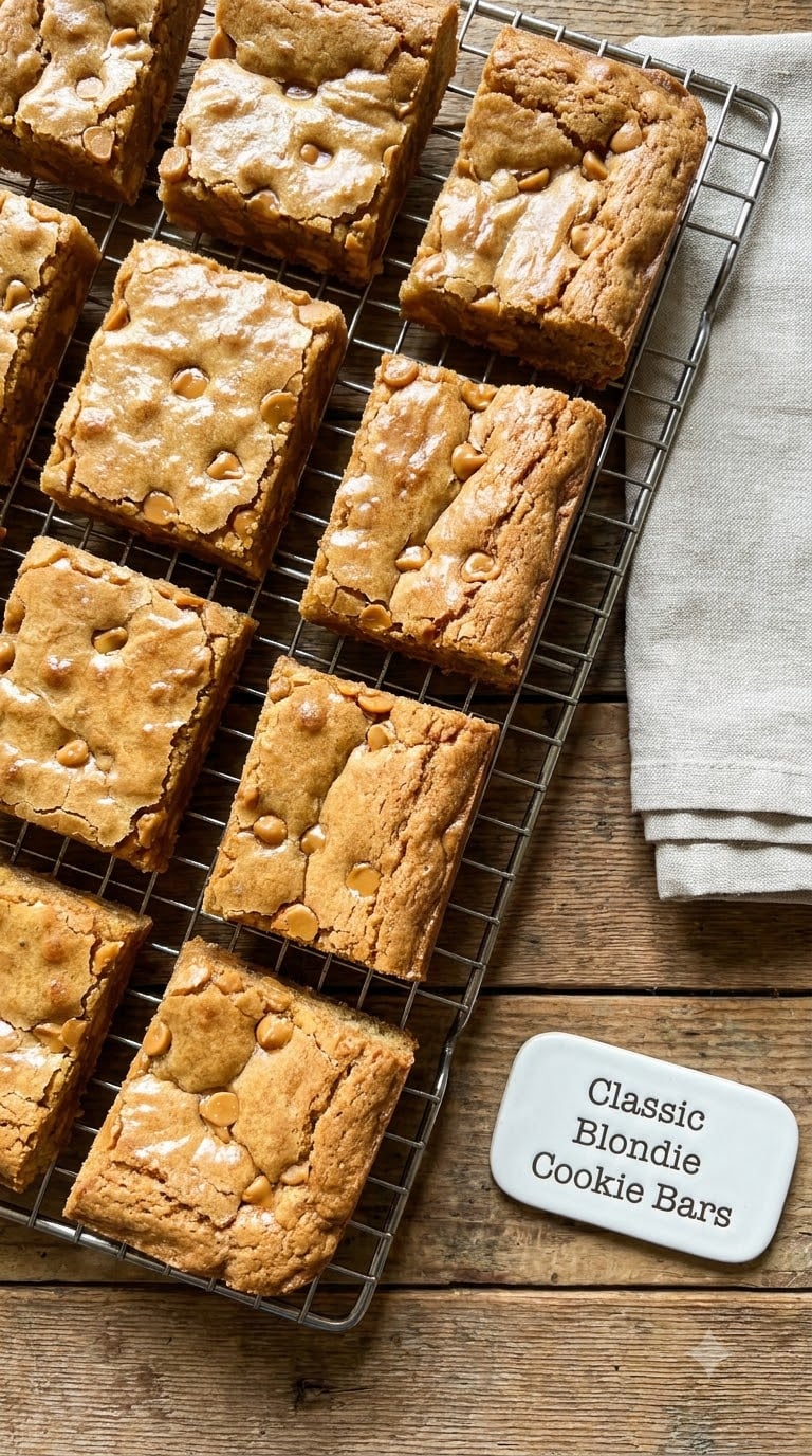 Classic Blondie Cookie Bars