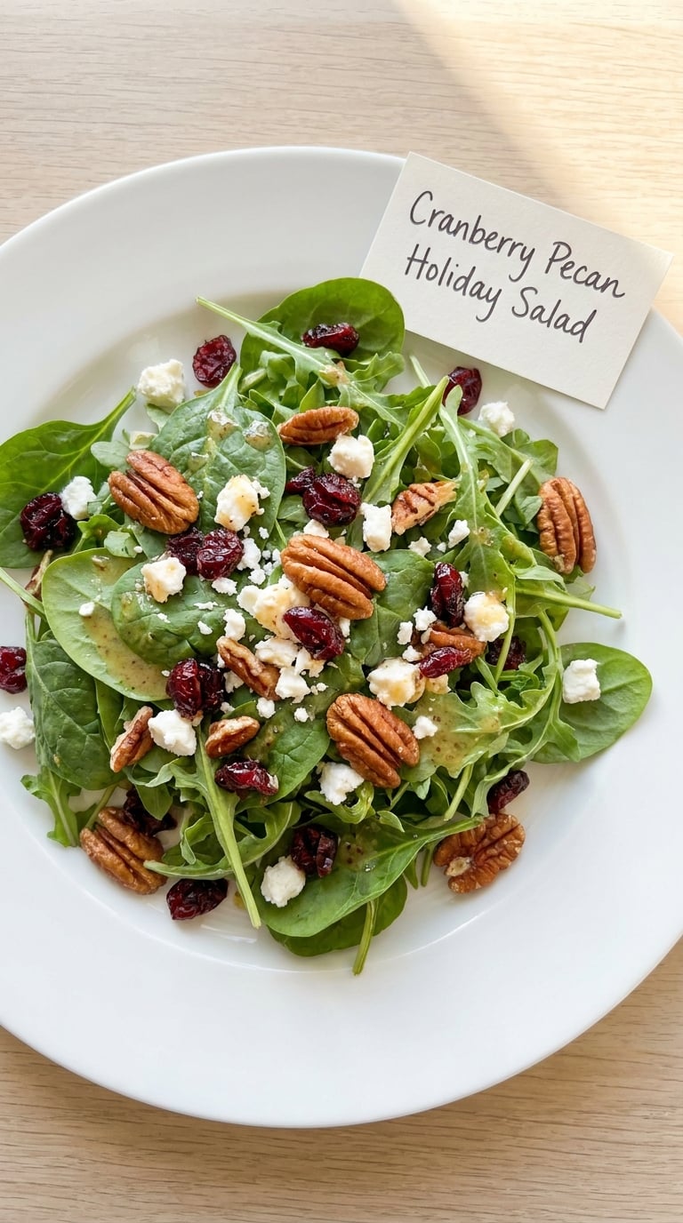 Cranberry Pecan Holiday Salad