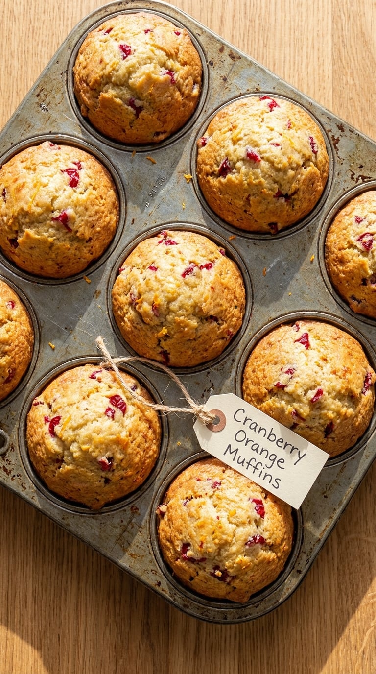 Cranberry Orange Muffins