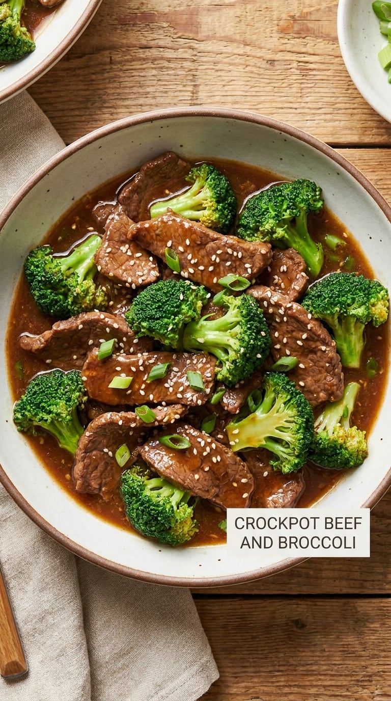 Crockpot Beef and Broccoli