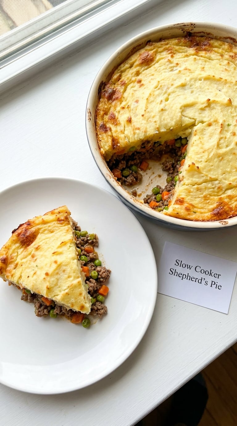 Slow Cooker Shepherd's Pie