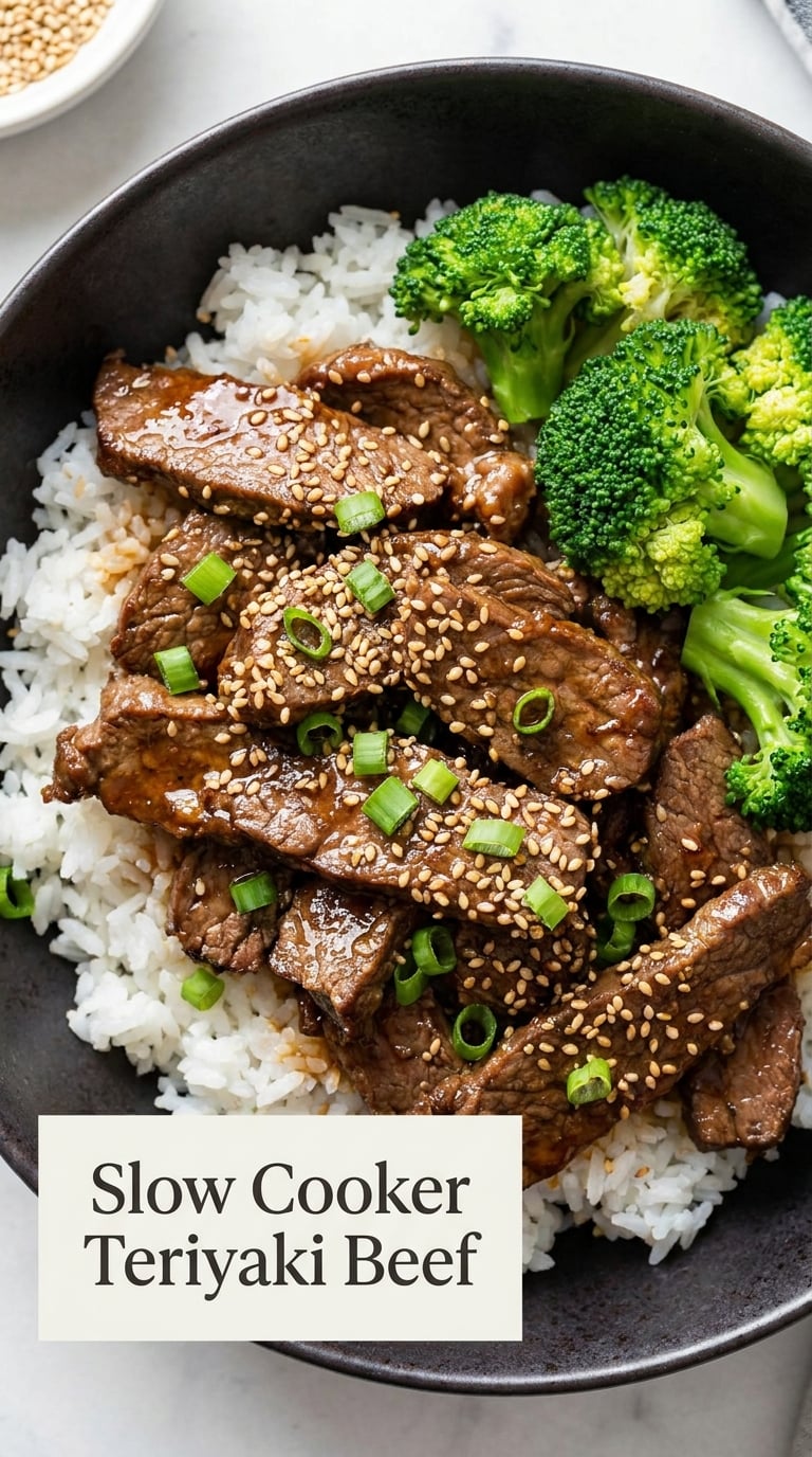 Slow Cooker Teriyaki Beef