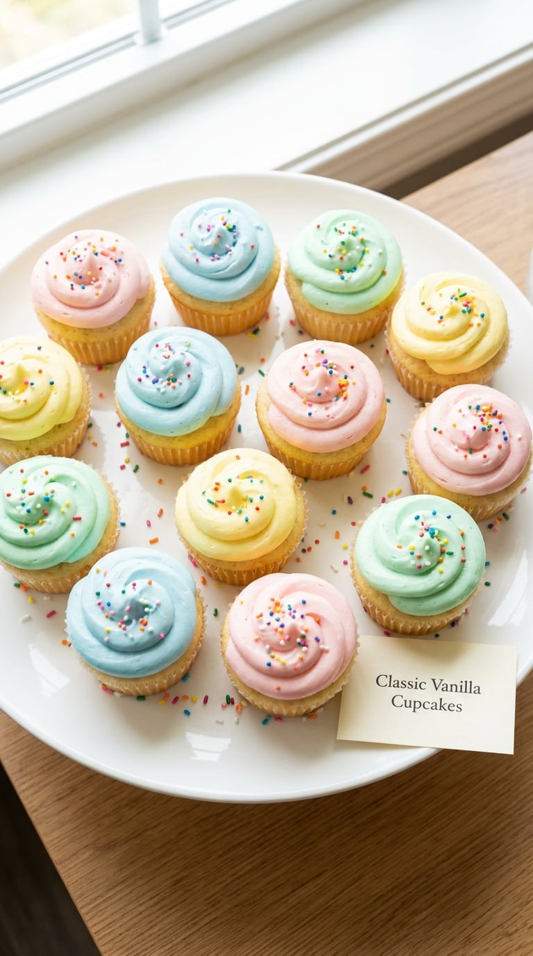 Classic Vanilla Cupcakes