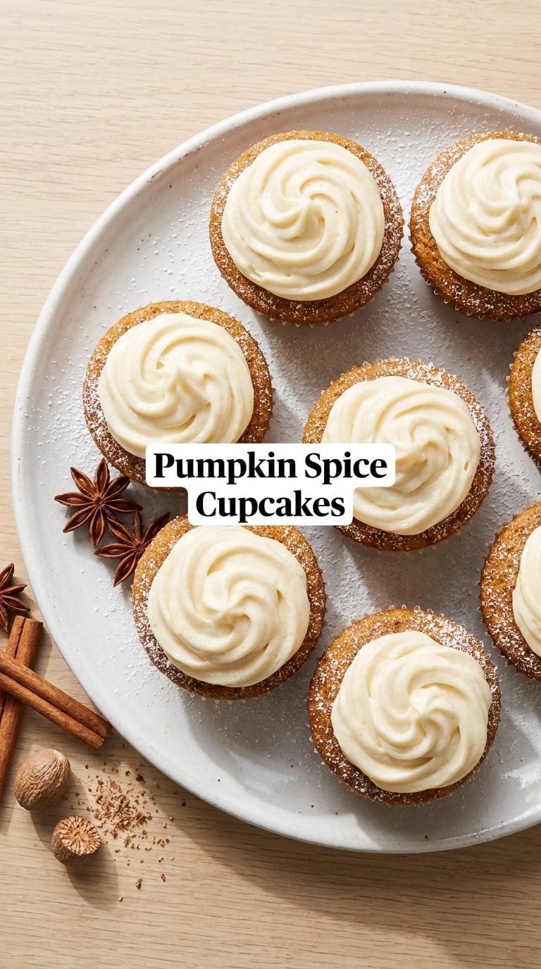 Pumpkin Spice Cupcakes