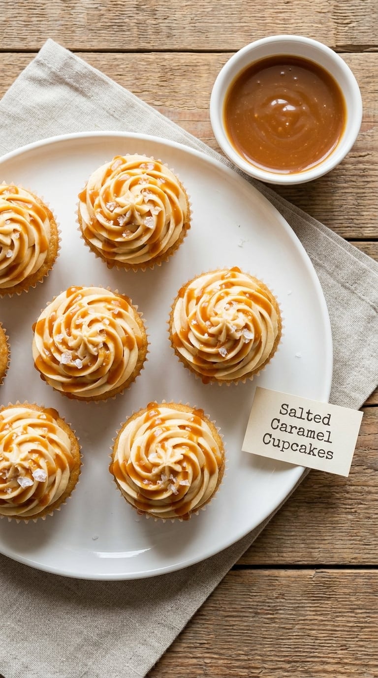 Salted Caramel Cupcakes