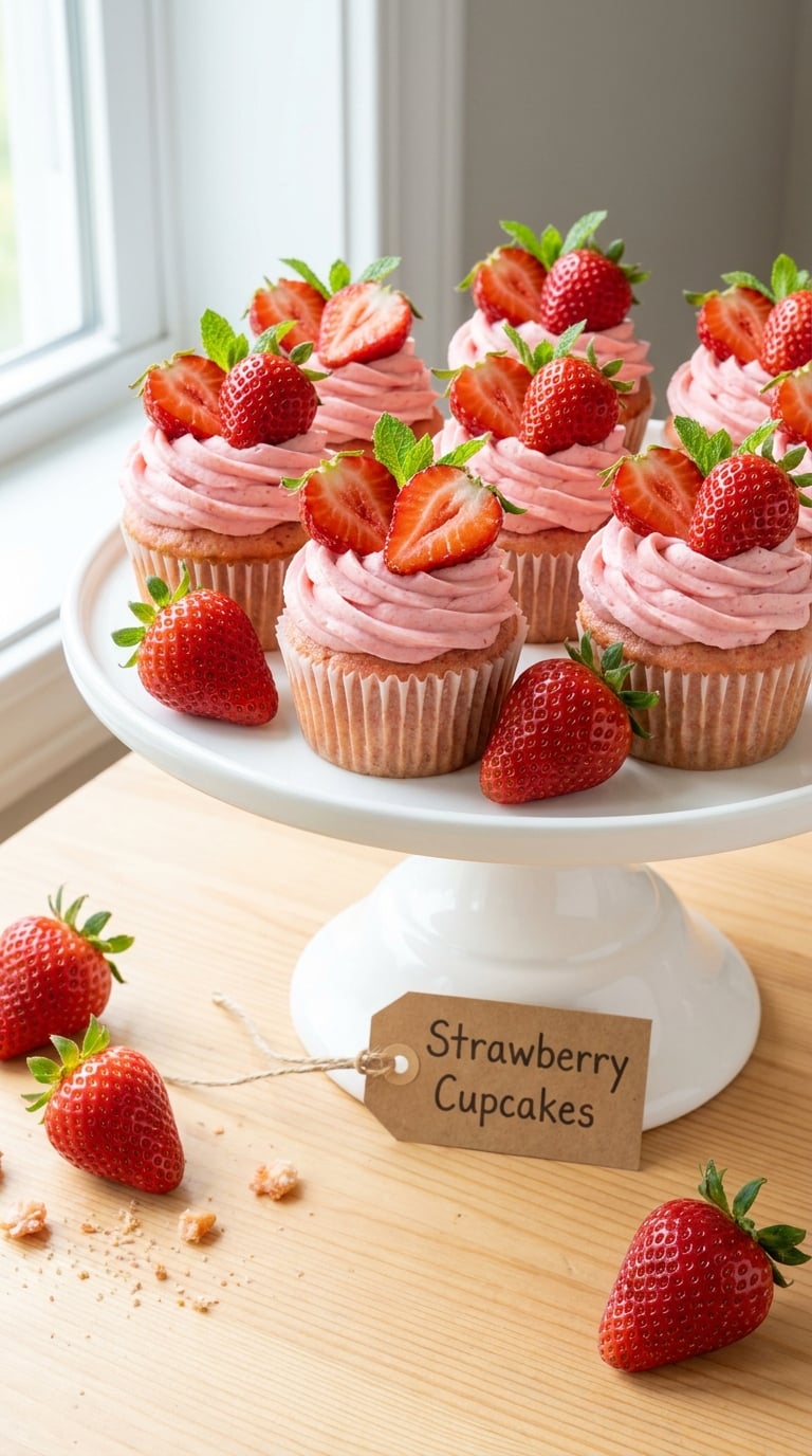 Strawberry Cupcakes