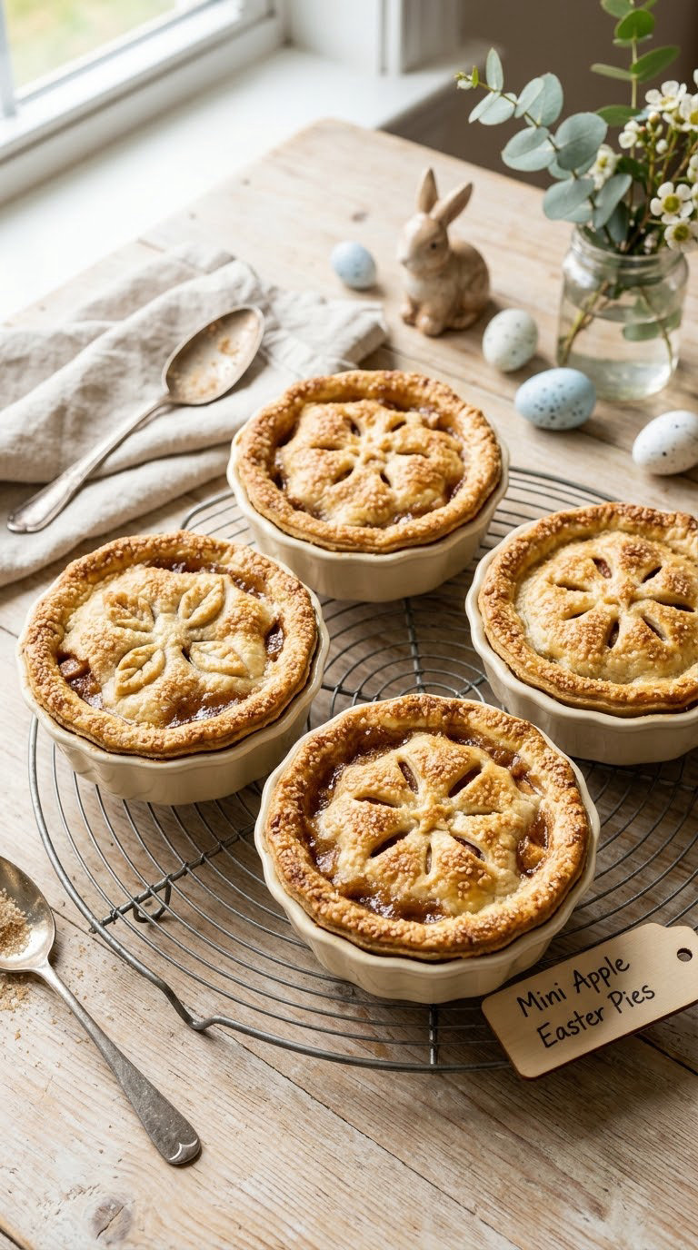 Mini Apple Easter Pies