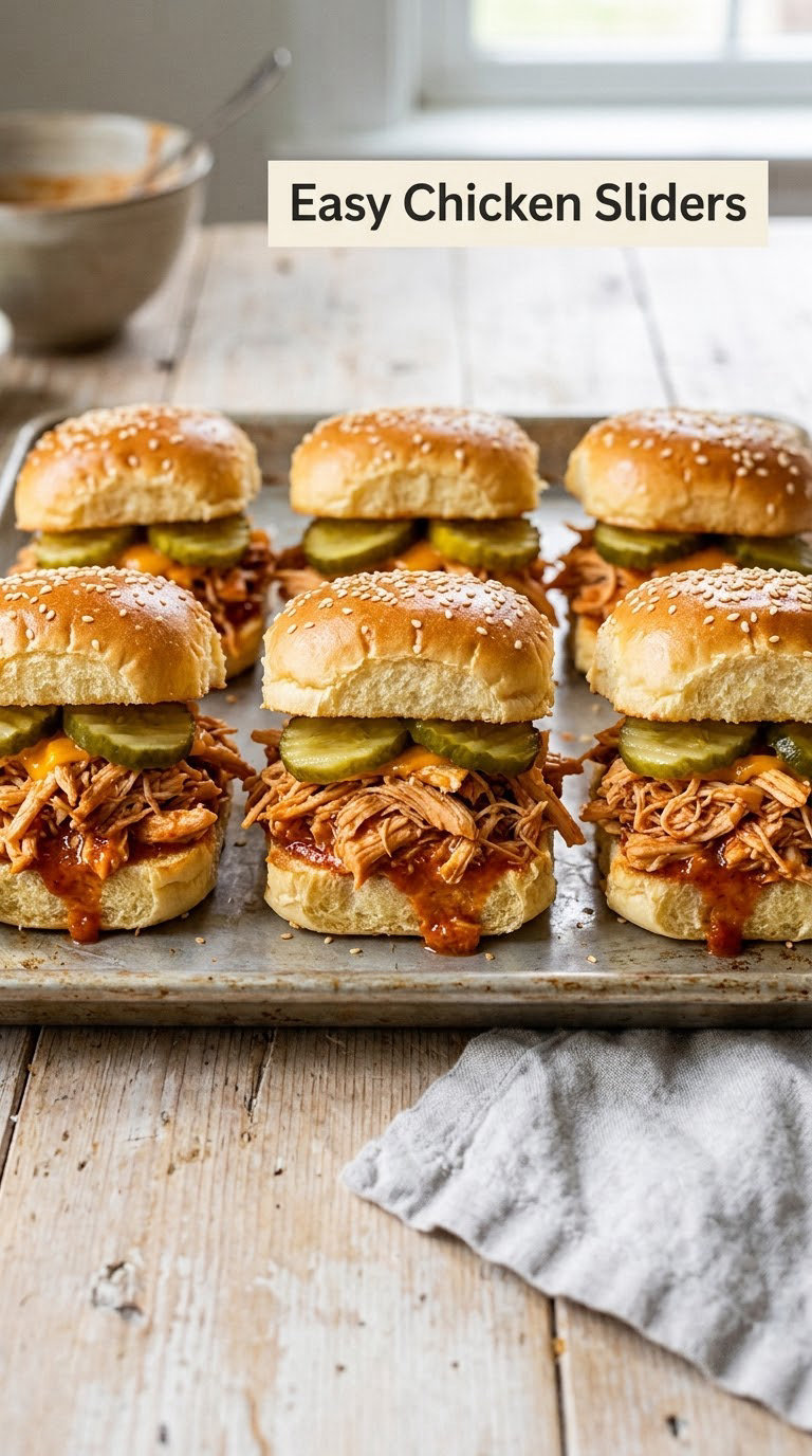 Easy Chicken Sliders