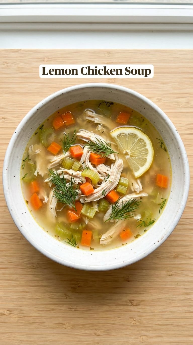 Lemon Chicken Soup