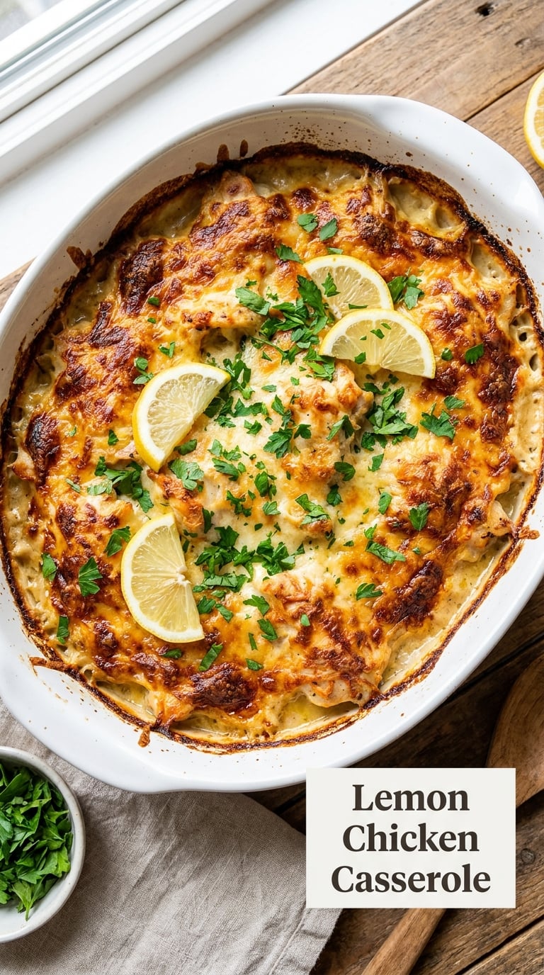 Lemon Chicken Casserole