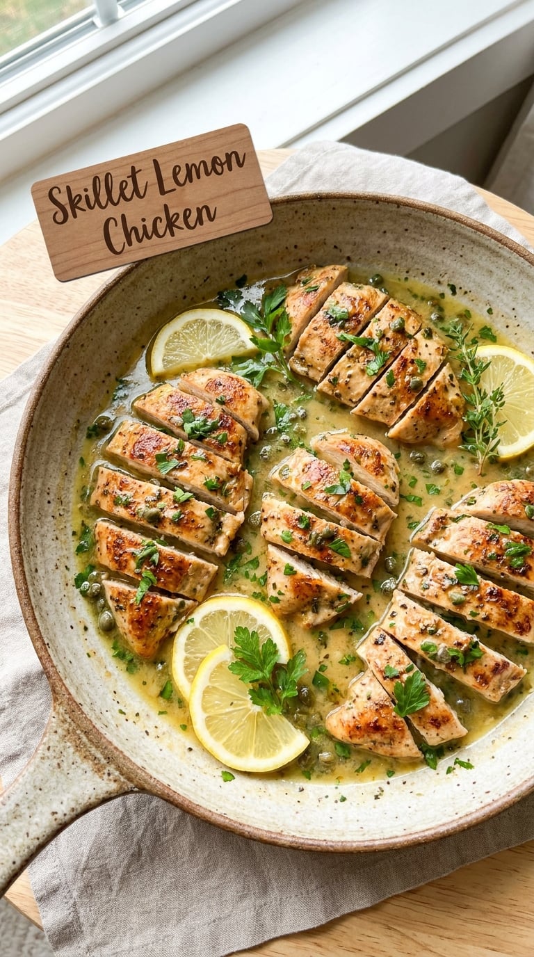 Skillet Lemon Chicken